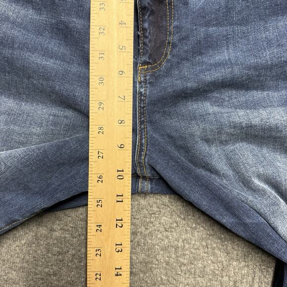 KUT from the Kloth Boyfriend Jeans Womens 16 Blue Mid Rise Stretch - Picture 6 of 7